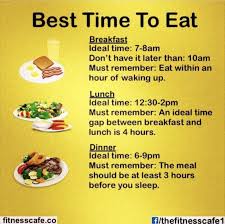 Best Time To Eat Best Time To Eat Health And Nutrition Time To Eat