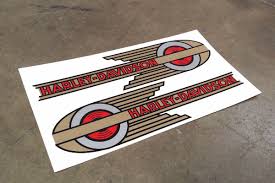 4 out of 5 stars. Harley Davidson Oldschool Tank Emblem Decal Gas Tank Paint Harley Bobber Pinstriping Designs