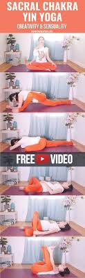Yin Yoga Poses And Accompanying Affirmations For The Sacral Chakra Yoga With Kassandra Blog Yin Yoga Poses Yin Yoga Sacral Chakra Yoga