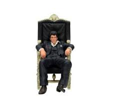 Comfort, convenience, and support to head, arms, back, lumbar region, and torso are the ergonomic essentials for these. Scarface Tony Montana Al Pacino Sitting Chair Sitting Chair 18cm Figure Sd Toys Ebay