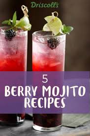 Mojito Pronounced Moe Hee Toe Is Cuba S Most Famous Cocktail It Is Important That The Berries And Mint Are Gent Berries Recipes Berry Cocktail Mojito Recipe