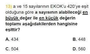 8 Sinif Lgs Deneme Sinavi 2 Cozumlu Cevap Anahtari Hudai Hoca Ile Kolay Matematik Matematik Teknik