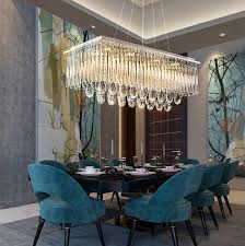 They always get back to us on time if we have any question or any after sale. Rectangular Crystal Chandelier Pendant Light For Dining Room Sofary