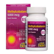 Here are the side effects that greatly decrease the quality of life. Natural Factors Vitamin B12 Methylcobalamin 5000 Mcg Chewable Support For Energy And Immune Health Vegetarian 60 Tablets 60 Servings Buy Online In United Arab Emirates At Desertcart Ae Productid 1562623
