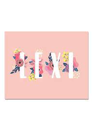Lexi Baby Name Wall Art Lexi Baby Name Sign Lexi Party Printable Lexi Party Decorations Lexi Art Name Wall Art Baby Name Art Baby Signs