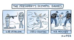 The women's tournament was first held at the 1998 winter olympics. Trump Olympic Games Drawing By Peter Kuper