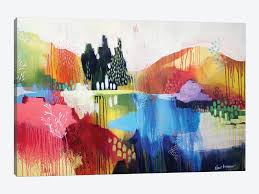 Clair bremner is a contemporary australian artist, living and working in the picturesque yarra valley, in melbourne. Mountian Sound Canvas Print By Clair Bremner Icanvas