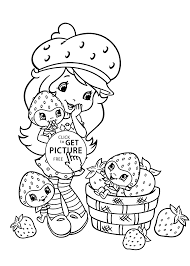 We have collected 37+ strawberry shortcake printable coloring page images of various designs for you to color. Small Strawberry Shortcake Coloring Pages Printable Free Coloing 4kids Com