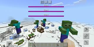 In early versions, after spawning, the zombie was chasing the player, and now they just stand. Minecraft Giants Pocket Edition Only Minecraft Pe Mods Addons