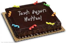 Cartoline Di Auguri Torta Tanti Auguri Matteo Torte Di Compleanno Al Cioccolato Torta Al Cioccolato Torta Per Festa Del Papa