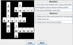 Selain menarik, pantun teka teki juga. Http Download Garuda Ristekdikti Go Id Article Php Article 692249 Val 5218 Title Penyusunan 20papan 20jawaban 20teka Teki 20silang 20menggunakan 20backtracking