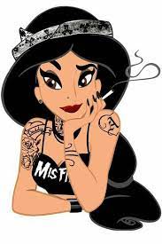misfits ダークなディズニープリンセス パンク風ディズニープリンセス 劇画風ディズニー