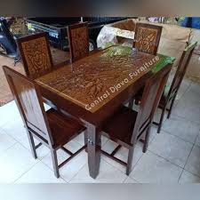 Maybe you would like to learn more about one of these? Jual Kursi Meja Makan Ukir Minimalis Kayu Jati Kursi 6 Ukiran Asli Jepara Terbaru Juli 2021 Blibli