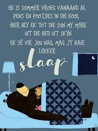 pin by faith allthatiam on goeie nag good night goeie nag funny good night quotes nag