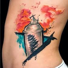 One can also design and print out a personal tattoo through special online design sites such as create my tattoo and tattoo design. 15 Cool Spray Can Tattoos For Street Artists Tattoodo