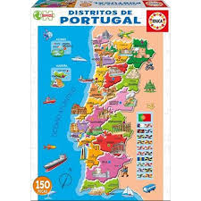 Distritos is available in the following languages: Comprar Educa Puzzle 150 Distritos De Portugal Po De Educa 6 7 Anos