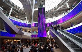 Les Quatre Temps Shopping Mall Barco Shopping Mall Interior Mall Design Shopping Mall