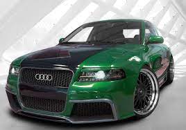 Wide Body Kits For 1996 Audi A 4 Quattro Complete Front Bumper Complete Rear Bumper Left And Right Side Skirts Audi A4 Audi Dream Cars Audi