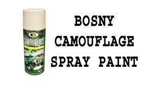 bosny ph camouflage spray paint