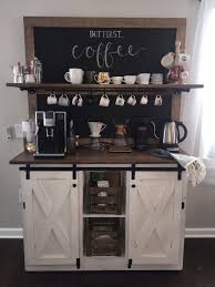 Weston Chalkboard Coffee Bar Buffet Coffee Bar Home Kitchen Remodel Kitchen Decor