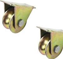 Amazon.com: Pulley wheel, U-type groove wheel, 2pc Heavy ...