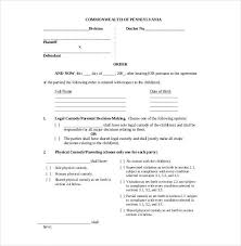 Child support agency cases, which occur when you are the subject of a local child support enforcement. Custody Agreement Template 10 Free Word Pdf Document Download Free Premium Templates