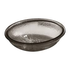 glass undermount bathroom sink tran