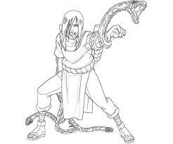 On each of the following pages, you will find an image of one famous work of art. Orochimaru And Snakes Coloring Page Anime Coloring Pages