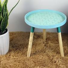 From classic wood to contemporary acrylic, find materials and silhouettes that suit your space. Sunsky Modern Small Fresh Coffee Tables Creative Wood Round Tables Home Decoration Accessories Mint Blue