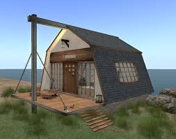 Das zweigeschossige doppelhaus bietet durch seine durchdachten grundrisse, raumhohe außenwände im obergeschoss. Second Life Marketplace Haus Nurda