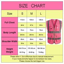 Us 12 4 27 Off Pink Safety Vest Women High Visibility Work Clothes Uniforms With Pockets In Safety Clothing From Security Protection On Aliexpress