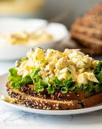 Lemon Caper Egg Salad Recipe Recipe In 2020 Recipes Egg Salad Recipe Egg Salad