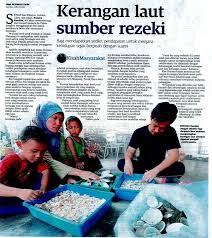 Lain halnya dengan j&t express, meskipun hari libur atau tanggal merah karyawan mereka akan tetap bekerja seperti. 12 September 2013 Utusan Malaysia Kerangan Laut Sumber Rezeki Jpg