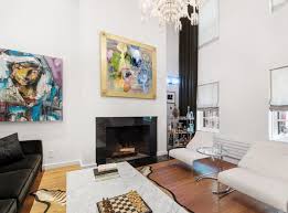 Surrounded by a faceted frame of brushed grey mango wood and mango veneer, the top stands on four slim legs, also finished in. Become Neighbours With Carrie Bradshaw Abode2