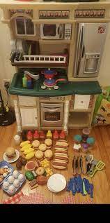 More than 666 fisher play kitchen for toddler at pleasant prices up to 36 usd fast and free worldwide shipping! Huge Step2 Fisher Price Melissa Doug Kitchen Play Food Lot For Sale In Milwaukee Wi Offerup