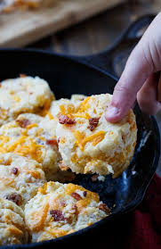 Bacon Cheddar Biscuits Spicy Southern Kitchen Recipe Cheddar Biscuits Bacon Cheddar Bacon