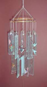 Stained Glass Wind Chimes Hummingbirds 21 Pieces Of Glass 10 Hand Painted Single 70 00 Qty Glass Wind Chimes Glass Windchimes Wind Chimes