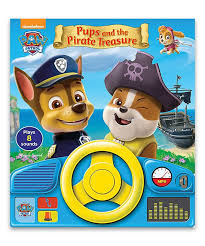 Paw Patrol Pups The Pirate Treasure Interactive Hardcover Paw Patrol Pups Paw Patrol Pirate Treasure