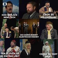 With rudolf hrusínský, jaromír hanzlík, josef somr, petr cepek. Ceska Televize Gify Cimrmani Facebook
