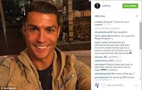 Image result for ronaldo's instagram post
