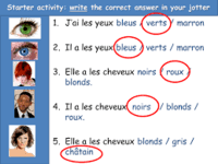 Sometimes trying to differentiate between using des/les is toughhh for me. Yr8 Les Descriptions Physique Quiz Quizizz