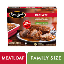 Check the meatloaf's temperature while it is still in the oven by inserting. Stouffer S Family Size Meatloaf Frozen Meal 33 Oz Walmart Com Walmart Com