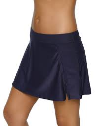 Charmo Charmo Women S Swim Skirt High Waist Swim Skirt With Briefs Bikini Tankini Bottom Solid Swimdress Skirt Walmart Com In 2021 Swim Skirt High Waisted Swim Swim Dress