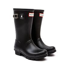 Hunter Toddler Boots Hunter Original Kids Boots Black 12
