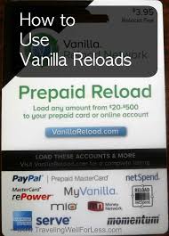 My vanilla reloadable prepaid card is a prepaid debit card is issued by the bank corp bank. How To Use Vanilla Reloads