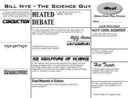 See more of bill nye the science guy on facebook. Bill Nye Heat Ultimate Watch Along Worksheet By Morris Better Science