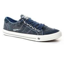 Des chaussures pour toute la famille : Dockers 3ost027 Bleu Tennis Bleu Marine Printemps Ete Chez Trois Par 3