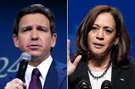 It's Kamala Harris Vs. Ron DeSantis in the Fight Over Florida's New  Teachings on Slavery