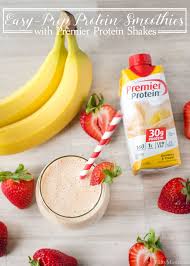 Easy Prep Protein Smoothies With Premier Protein Shakes Protein Smoothie Protein Shake Smoothie Premier Protein Shakes