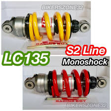 Gue lagi di malaysia buat holiday bareng temen gue ber 3. Lc135 Lc Rcb Racing Boy S2 Line Monoshock Mono 203mm Shopee Malaysia